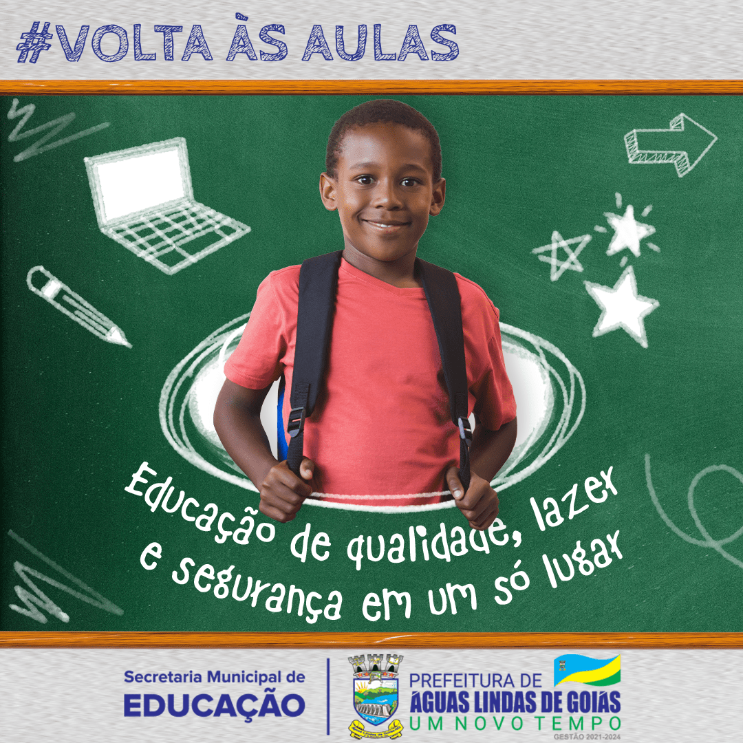 campanha publicitaria de volta aulas da prefeitura