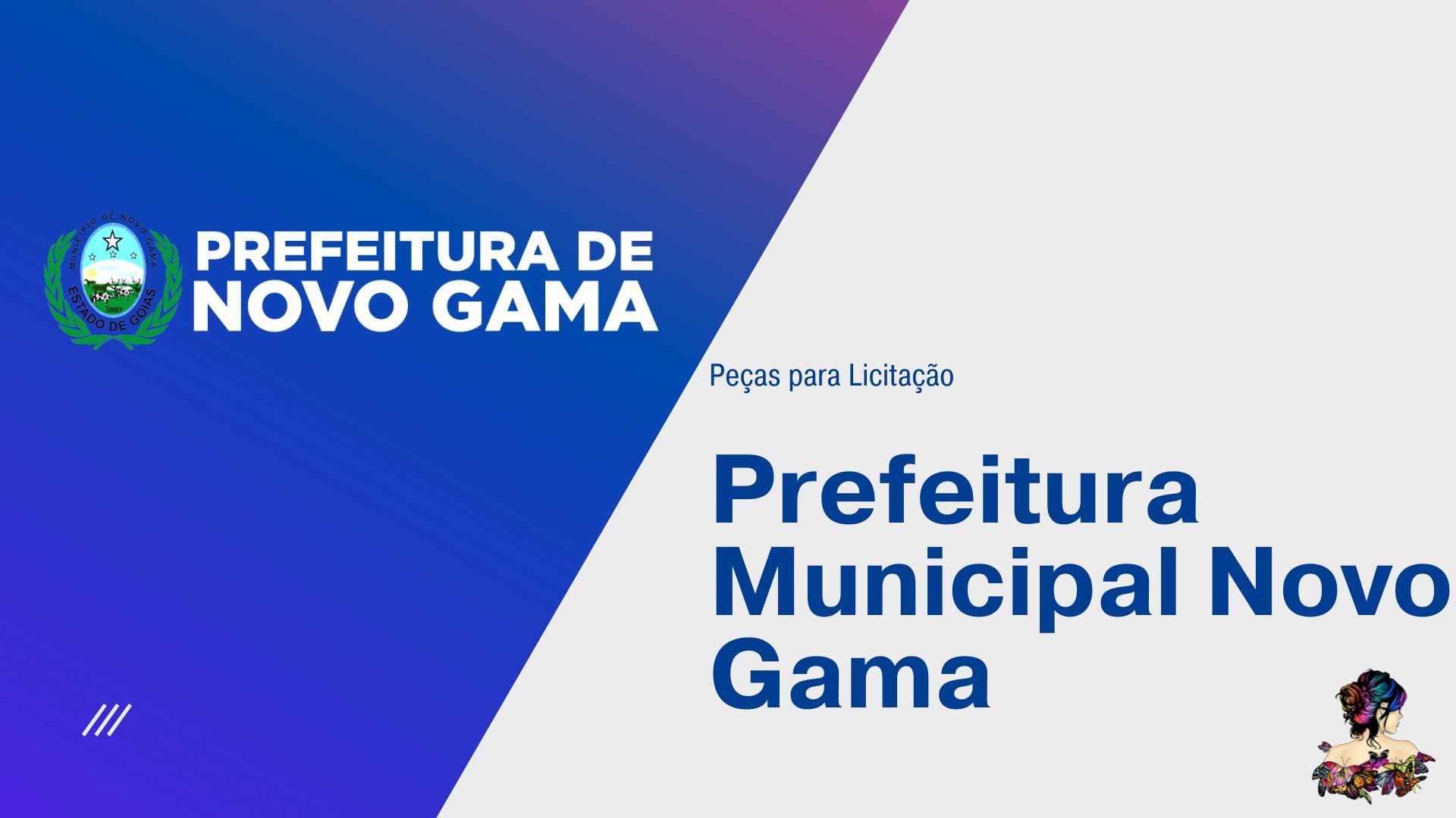 campanha publicitária da prefeitura de Novo Gama