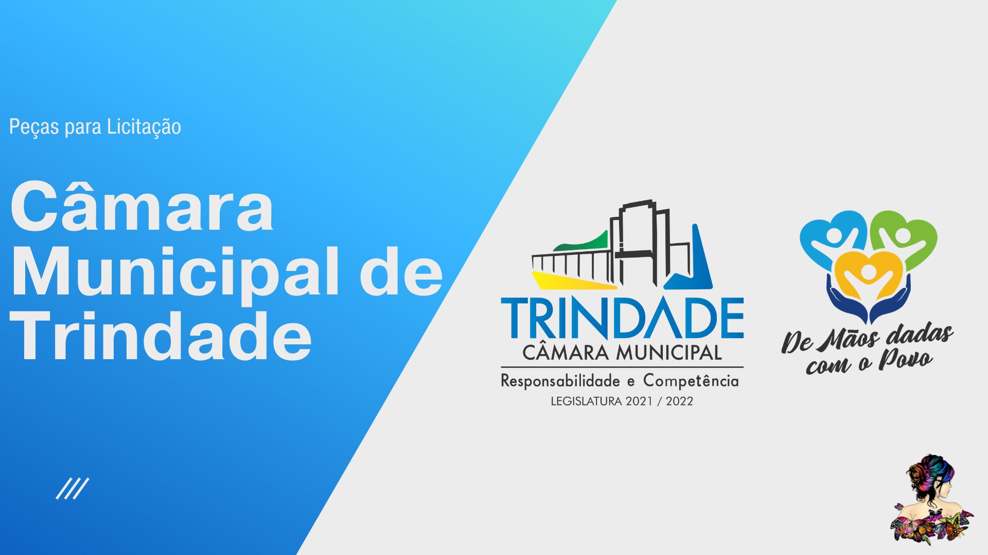 campanha publicitária da Câmara de Trindade